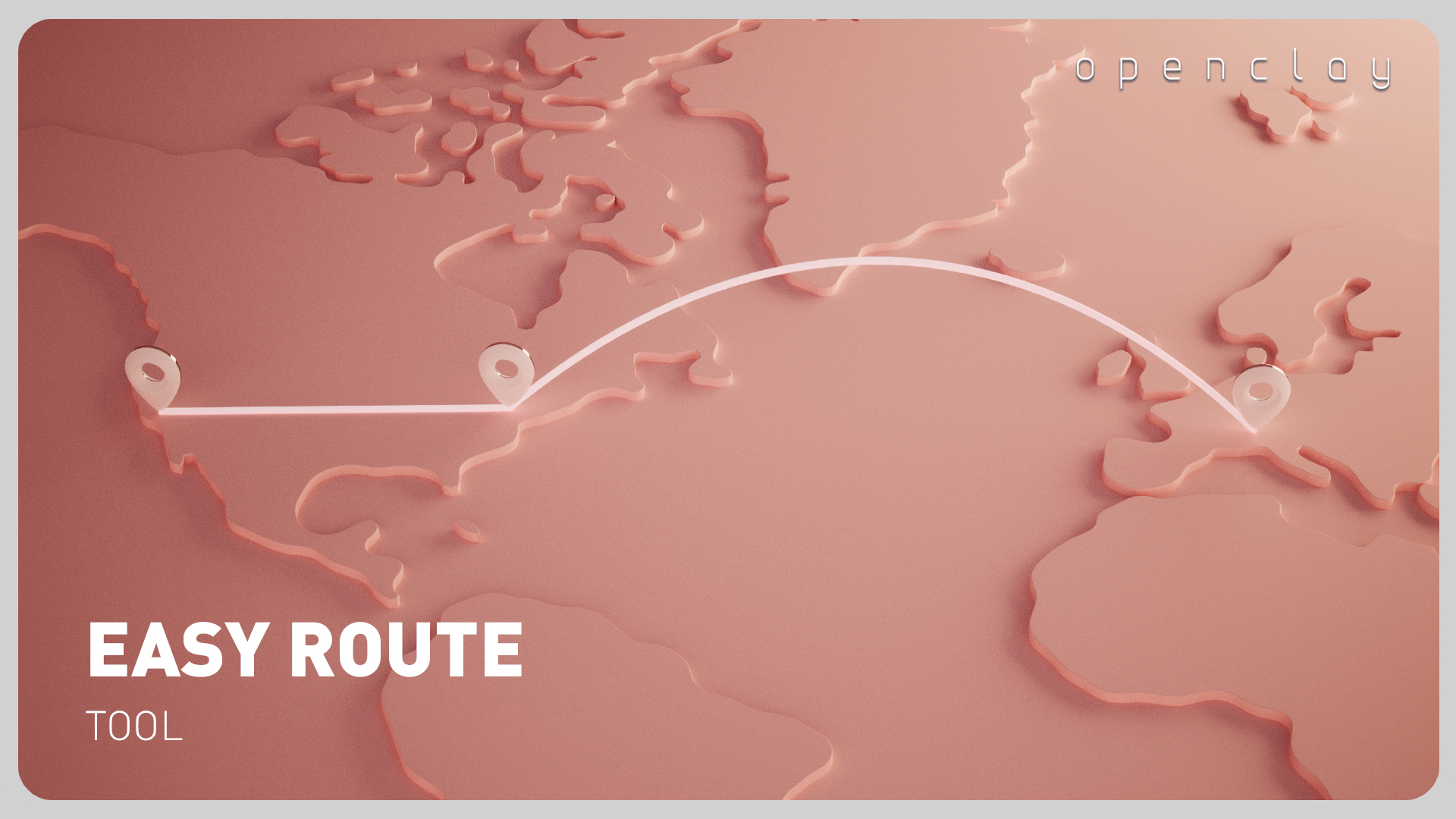 Easy Route (World Map Animation Tool)