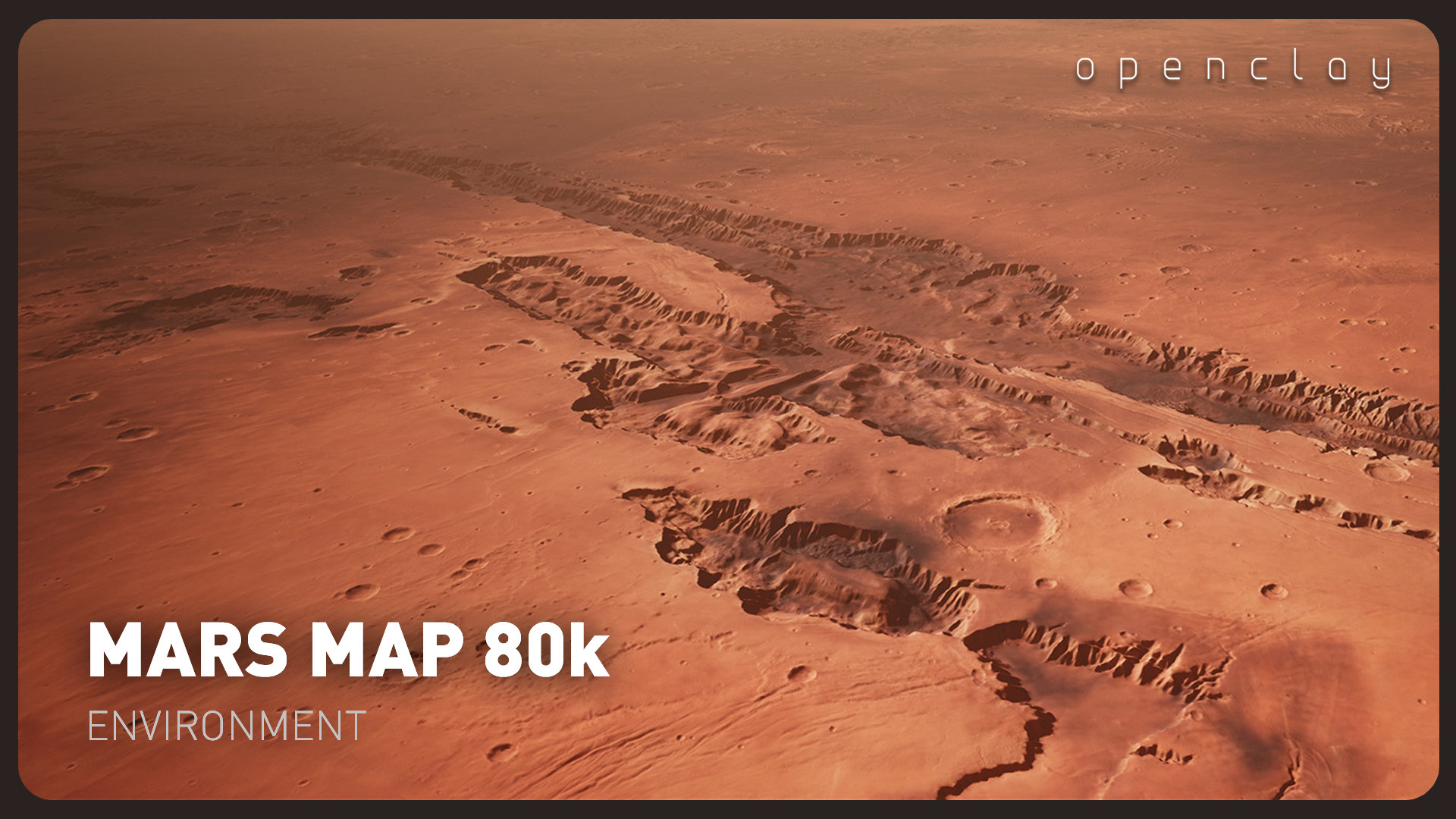 Mars Map 80k