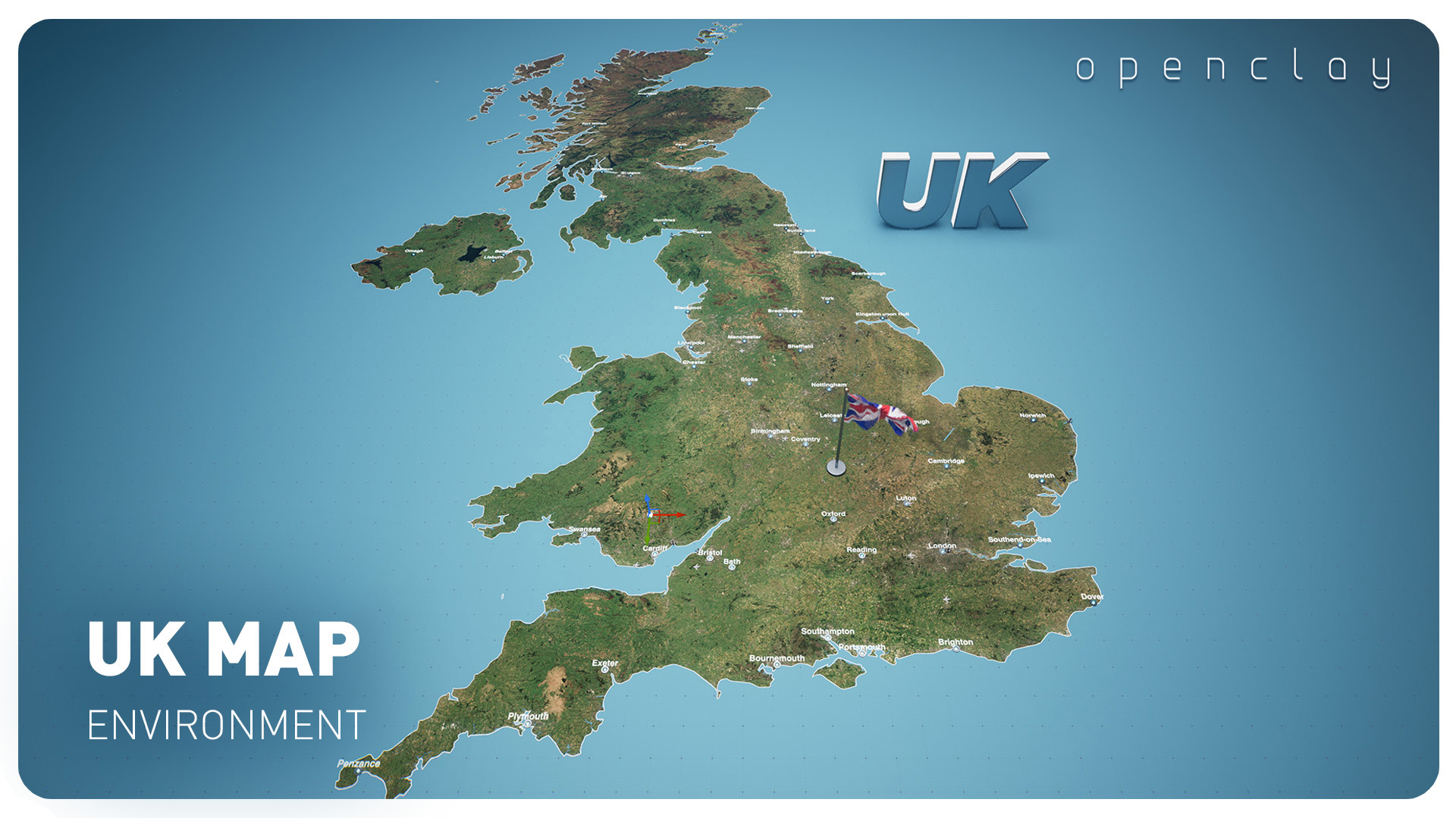 UK Map 70k